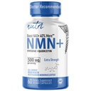 NMN Supplement 500mg NAD Supplement - Nutri Ultra High Absorption Stabilized NMN Nicotinamide Mononucleotide, 40% More NAD+ with Quercetin Phytosome & Black Pepper - mnm supplement (60 Capsules)