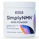 Simply Nature's Pledge Simply NMN Powder – 100g Fast Dissolve Nicotinamide Mononucleotide – 500mg Pure NMN NAD+ Booster – USA Manufactured & Third-Party Tested - The Renued Science of Longevity