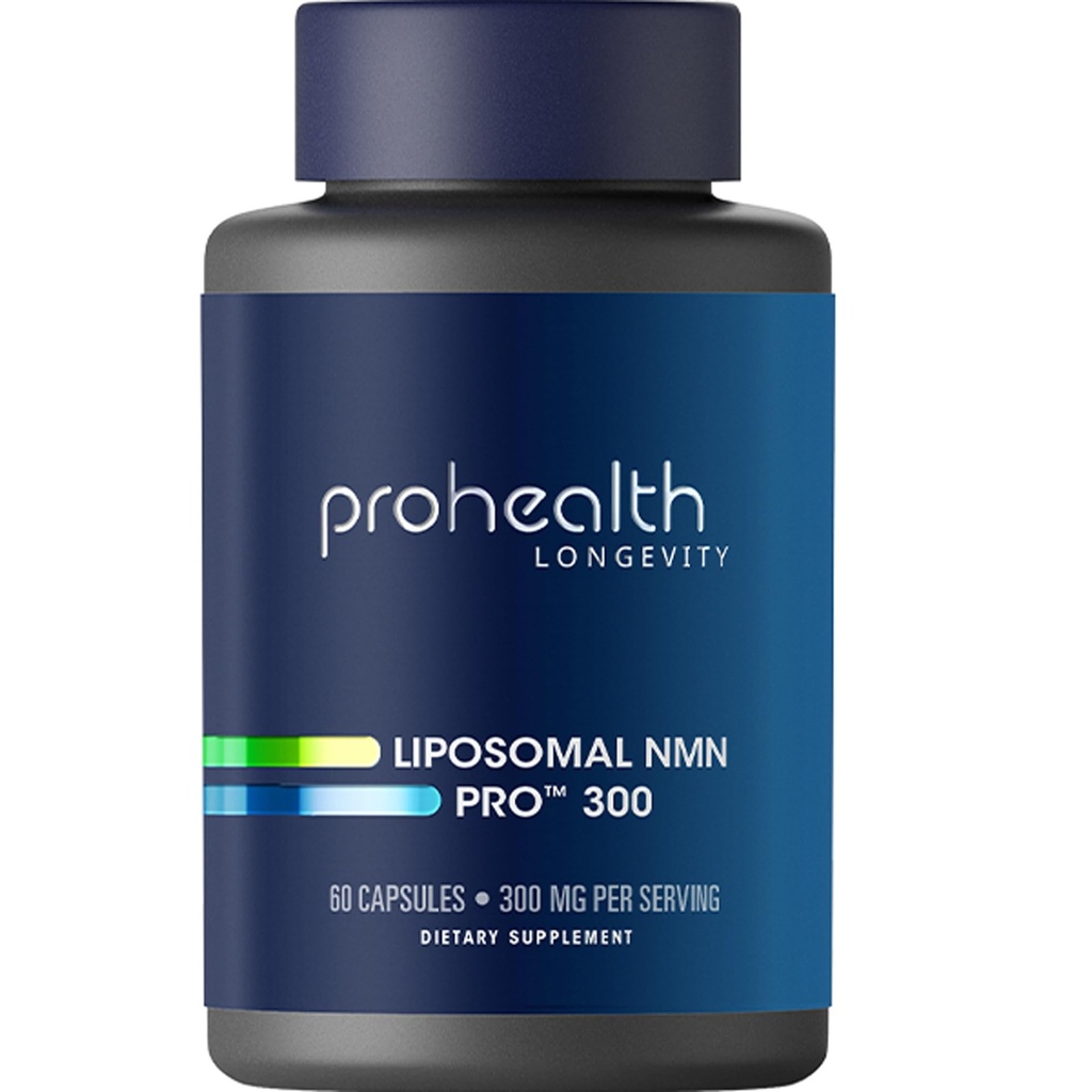 ProHealth Longevity, Liposomal NMN Pro 300, 300 mg, 60 Capsules (150 mg per Capsule)