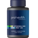 ProHealth Longevity, Liposomal NMN Pro 300, 300 mg, 60 Capsules (150 mg per Capsule)