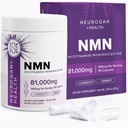 Neurogan Beta NMN (β-NMN) Supplement – 900 mg per Serving, 99.6% Purity – NAD+ Precursor for Cellular Energy & Vitality – 90 Capsules (3-Month Supply) – Made in USA