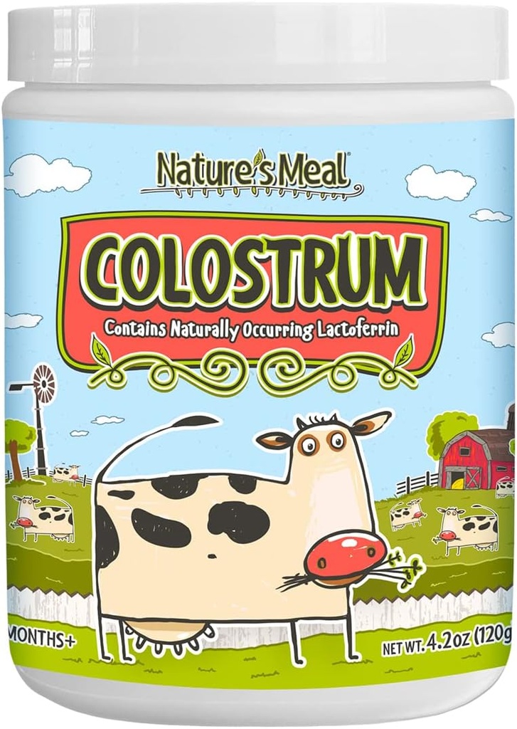 Ανοσοποιητική Υποστήριξη για τα Παιδιά - Colostrum Powder, Natural Super Food with Lactoferrin, IgG, and PRPS 4.2 oz. Ηλικίες 6 Μήνες+