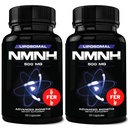 Advanced Bionetix Liposomal NMNH 500mg Per Serving - NMN Supplement Alternative- 120 Capsules (Dihydronicotinamide Mononucleotide) NAD Supplement to Boost NAD+ Levels for Anti Aging (120)