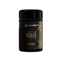 PUROVITALIS Liposomal NMN, 250mg Longevir Nicotinamide Mononucleotide Supplement, NAD+ Boost for Cellular Health, Energy & Healthy Aging, 1-Month Supply (60 Vegan Capsules)