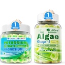 Omega 3 Gummies 2200mg, Potassium Citrate Gummies 1666mg for Adults, 2 Pack