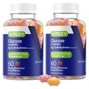 Viteey Glucose Gummies - 4g υδατανθράκων - γρήγορης δράσης εναλλακτική λύση σε δισκία γλυκόζης - Ενέργεια και ζάχαρη αίματος Υποστήριξη - Vegan, Χωρίς γλουτένη, Χωρίς ζελατίνη - 120 Count