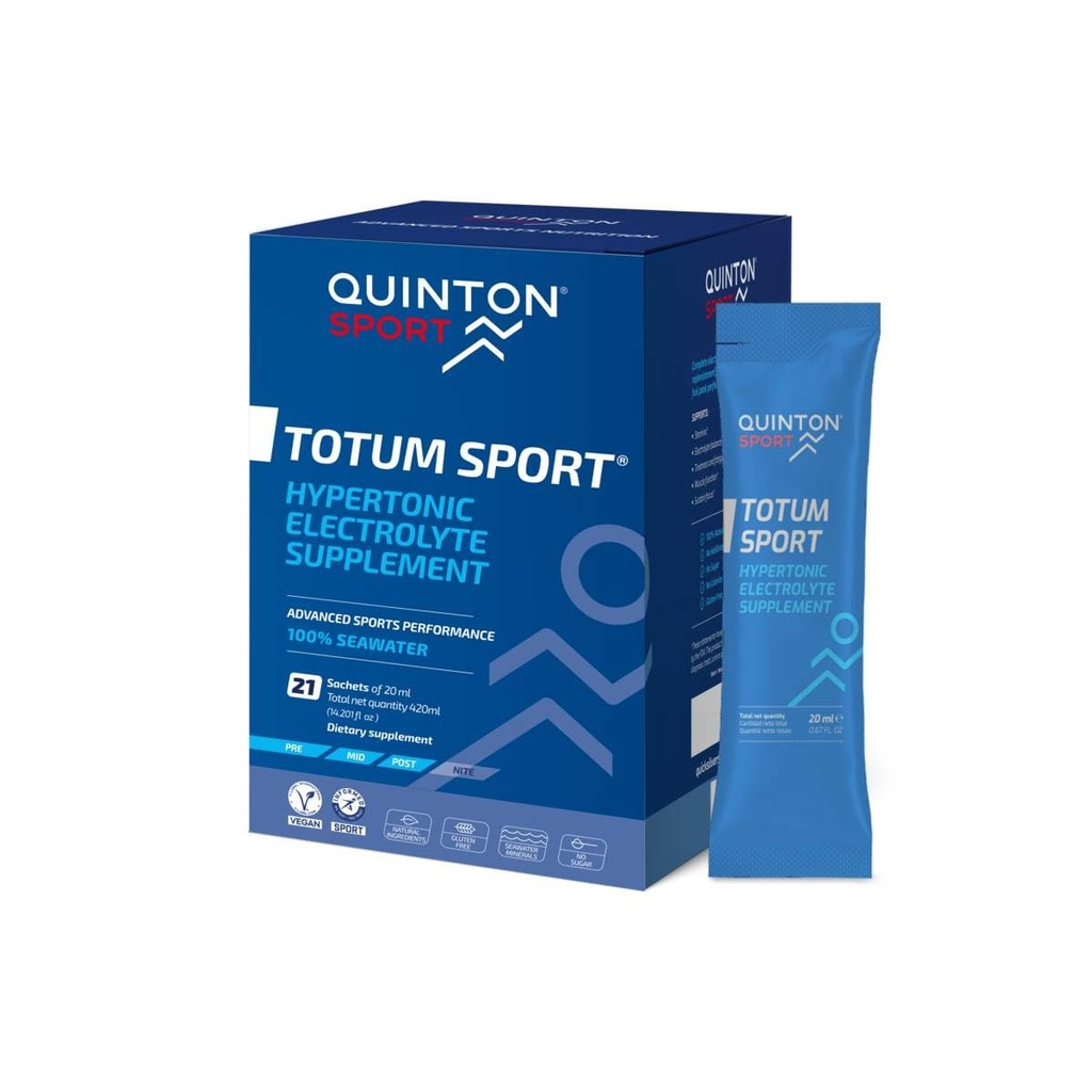 Quicksilver Scientific Totum Sport Drinkable Sachets, 21-25 ml, 30 Count