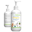 Pet Wellbeing Omega-3 Icelandic Fish Oil for Dogs - Wild-Caught, Cold-Water Fish, Healthy Skin and Coat, Joint Health and Mobility, Fatty Acids, Anchovies, Sardines - EPA, DHA - 8 fl oz (236 ml)