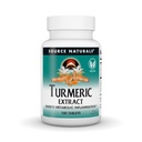 Source Naturals Turmeric Extract - 100 Tablets | Vegan Supplement to Support the Liver & its Healthy Detoxifying Properties, and Has Powerful Antioxidant Activity