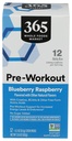 365 by Whole Foods Market Blueberry Raspberry Pre-Workout Powder 12 Count, 0.3 OZ