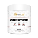 ALPHA LION Creatine Monohydrate Powder, 5000mg ανά υπηρεσία (5g), υποστηρίζει μυϊκή δύναμη, δύναμη, αθλητική απόδοση, Pure Creatina Monohydrata en Polvo συμπλήρωμα (60 εξυπηρετούν, χωρίς γεύση)