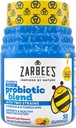 Daily Probiotic Blend Gummies Zarbee's Kid's Kid's Daily Probiotic Blend with 2 Strains for Digestive Support; Easy To Chew; Gluten-free & Drug-Free; Ηλικίες 2+; Φυσικές Γεύσεις Φρούτων; 50 Count
