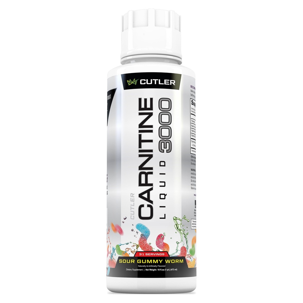 Cutler Nutrition Liquid L-Carnitine Fat Burner συμπλήρωμα με Acetyl L-Carnitine & L-Carnitine Tartrate - Fat Burner Formula για Βέλτιστη Απορρόφηση, Ενέργεια & Μυική Υποστήριξη 