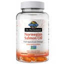 Garden of Life Dr. Formulated Salmon Oil Soft Gels – Full Spectrum Omega-3 Fish Oil Supplement with EPA, DHA, DPA – Heart Health Dietary Supplement, 60 Softgels