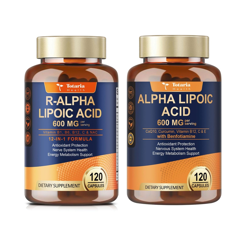 Totaria R Alpha Lipoic Acid 600mg + Alpha Lipoic Acid 600mg