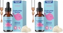 JoySpring Lions Mane for Kids Liquid Drops | LingoLeap Kids Cognitive & Brain Support Herbal Supplement | Lion’s Mane Mushroom with Gotu Kola & Ashwagandha |Raspberry Flavor| 30 Servings (Pack of 2)