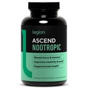 LEGION Athletics Ascend Nootropic - All-Φυσικά συμπληρώματα εγκεφάλου για τη μνήμη και την εστίαση - Nootropics συμπλήρωμα υποστήριξης εγκεφάλου με Alpha-GPC - συμπλήρωμα εγκεφάλου για την υποστήριξη εγρήγορσης και διάθεσης, 30 υπηρεσίες