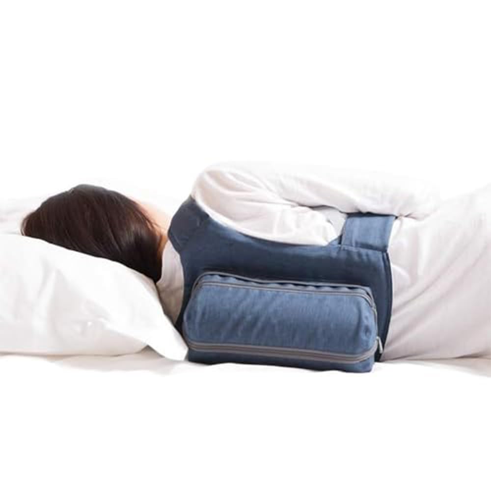Side-Sleeping Backpack, Sleep Position Trainer, alleviates snoring Caused by Throat Issues (Large 1 Pack)
