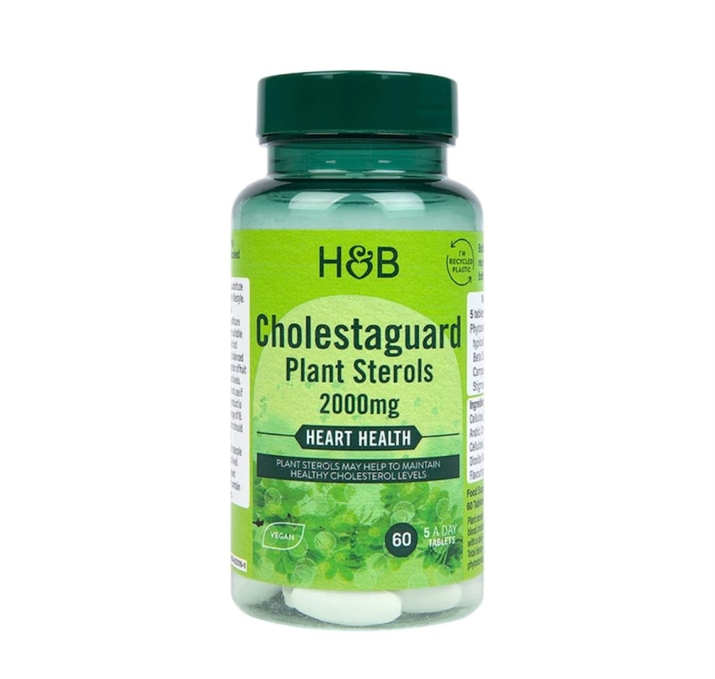 Holland and Barett Cholestaguard Plant Sterols 60 Tablets