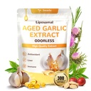 Totaria Liposomal Aged Garlic Extract Capsules - Odorless Aged Garlic with Magnesium,Zinc,Vitamin B,Antioxidant Herbal Blend - Heart & Immune Support - Non-GMO, Gluten Free,300 Softgels