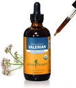 Βότανο Pharm Certified Organic Valerian Root Liquid Extract για χαλάρωση και ξεκούραστο ύπνο, οργανικό αλκοόλ από ζαχαροκάλαμο, 4 ουγγιά