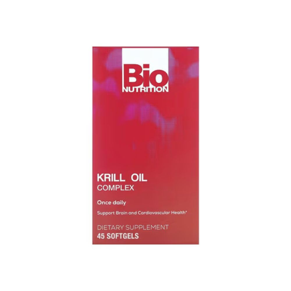 Bio Nutrition Krill Soft Gels, 45 Count