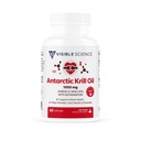 Antarctic Krill Oil 1000mg – Omega-3 EPA & DHA with Astaxanthin – Heart, Joint & Brain Health Support – Helps Maintain Flexibility – Sustainably Sourced, 60 Softgels