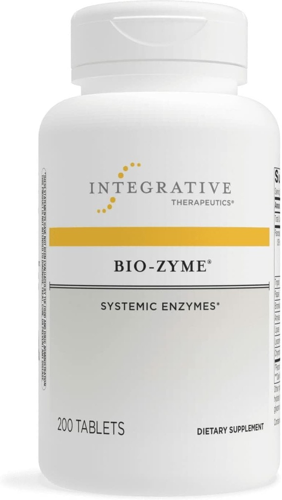 Integrative Therapetics Bio- Zyme - Παγκρεατικό Ένζυμο Σύμπλεγμα για Επιπεφυκτική Υποστήριξη* - Υποστηρίζει Υγιεινή Διέγερση* - Μη αραιωμένο Παγκρεατικό εκχύλισμα - 200 Δισκία (100 Σερβιέτες)