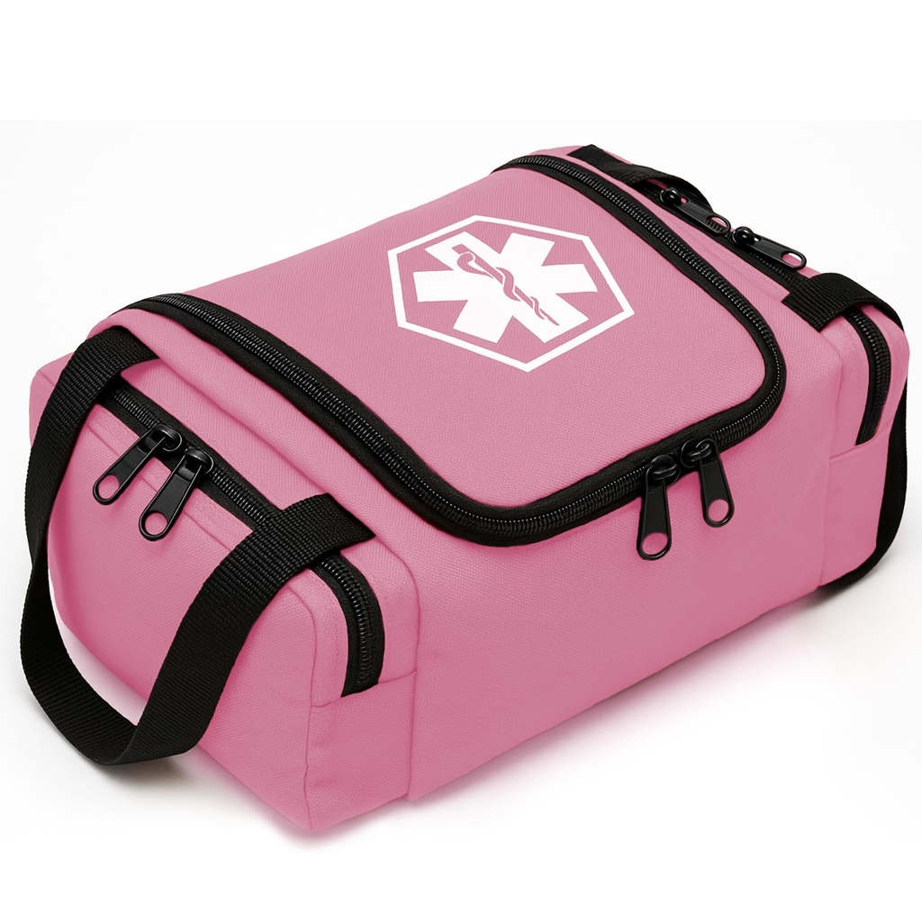 Dixie EMS Dixigear Empty First Responder II Bag 10.5" x 5" x 8" - Pink