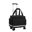 Medical Bag Rolling Roller Bag Trolley Duffel Nurses EMT CNA RN Empty for First Aid Responder Home Health Care Nursing Student Roll Duffle Bag Carry on Wheels Wheeled Work Physicians Doctor