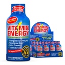 Vitamin Energy B12 11,000% Extra Strength Energy Shot Açai Ρόδι 12 Pack, 260mg Φυσική καφεΐνη, B12 & B6, Nootropic Focus, Vitality, Zero Sugar, Gluten-free, Vegan, Kosher, 1.93 fl oz