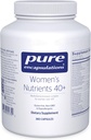 Pure Encapsulations Women's Nutrients 40+ - Πολυβιταμίνη για γυναίκες άνω των 40 ετών για την υποστήριξη της ουροποιητικής υγείας, της υγείας των κυττάρων του μαστού και της ακεραιότητας των ματιών* - με βιταμίνη C, E & A - 360 κάψουλες