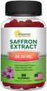aSquared Nutrition Saffron Gummies - Saffron Extract Supplement - Καθαρά Συμπληρώματα Gummy Εναλλακτική σε κάψουλες, χάπια, σκόνη & τσάι