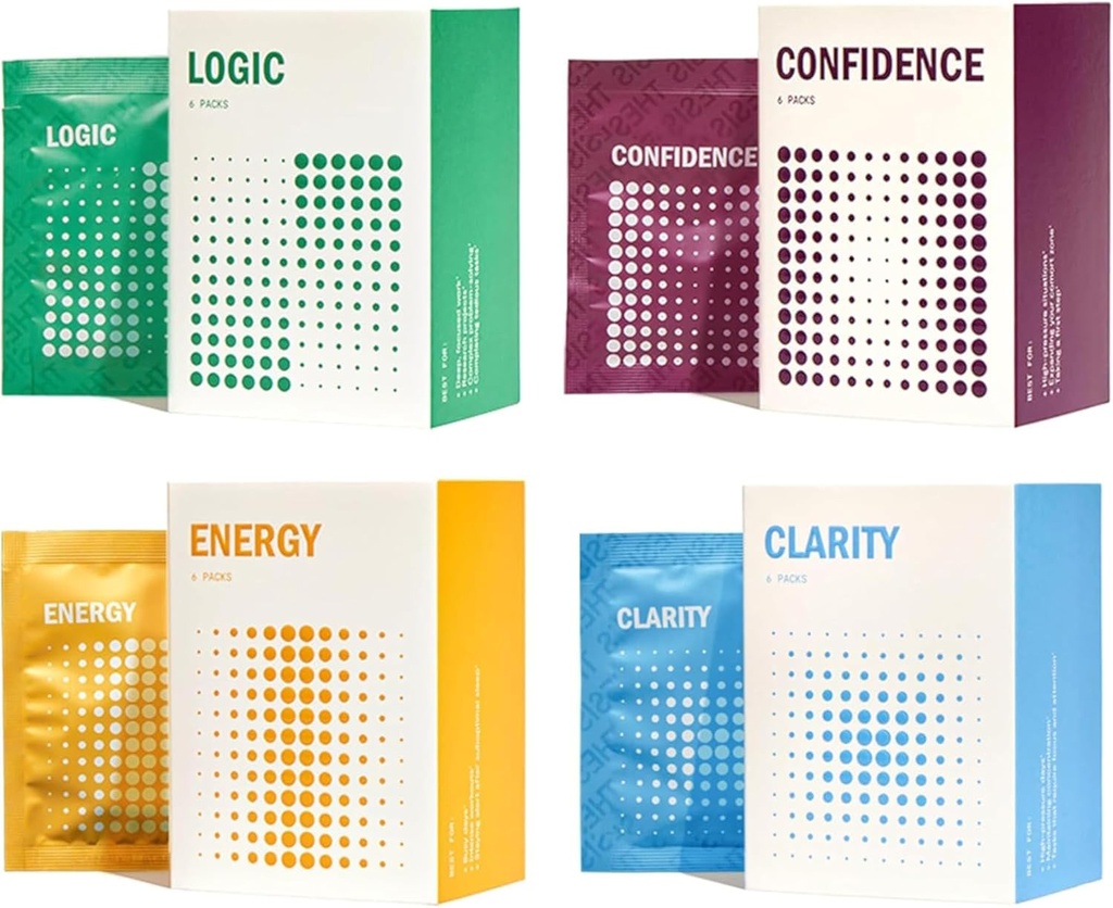 Διατριβή The Starter Kit - Nootropic Γνωστικά Συμπληρώματα με Καθαρότητα, Λογική, Εμπιστοσύνη & Ενέργεια - Προωθεί την Ψυχική Εστία, Φυσική Ενέργεια & Μνήμη - 24 Υπηρεσίες - 1 Μήνα Προμήθεια