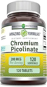 Amazing Formulas Chromium Picolinate Supplement 