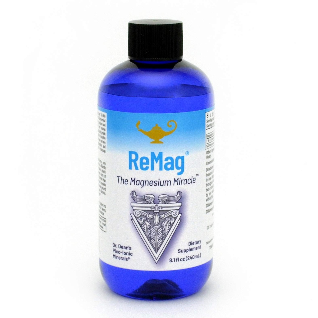 RnA ReSet ReMag Liquid – Χλωριούχο μαγνήσιο υψηλής απορρόφησης, 8.1 Fl Oz (1-Pack)