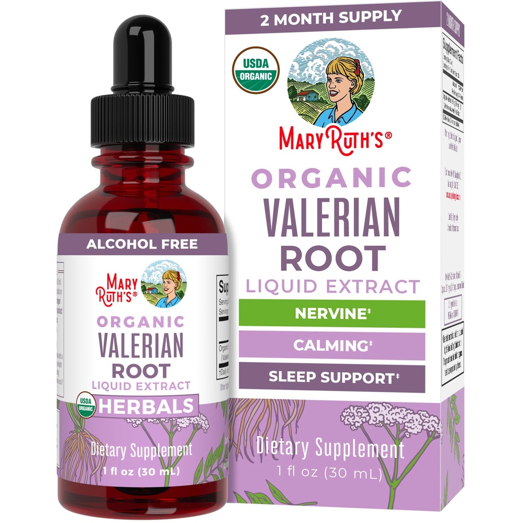MaryRuth Organics Valerian Root Liquid Drops 