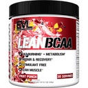Simulant Free Lean BCAA Powder - Evlution Nutrition BCAAs Amino Acids Powder with CLA Carnitine and 2:1:1 Διακλαδισμένη Αλυσίδα Amino Acids Υποστηρίζει την αποκατάσταση μυών λίπος κάψιμο και μεταβολισμό - Punch φρούτων
