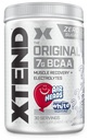 Scivation Xtend XTEND Original BCAA Powder Airheads Candy Flavor, 7g BCAA και 2.5g L-Glutamine, Sugar Free Post Εκγύμναση των μυών Ποτό με Amino Acids για άνδρες και γυναίκες, 30 Υπηρεσίες