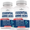 NEW AGE Amino Acid Complex – 20 Aminos with BCAAs, L-Glutamine, L-Arginine & Hyaluronic Acid – Supports Recovery, Energy, Immune Health & Wellness – Non-GMO, Gluten-Free – 120 Capsules