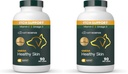 VetriScience Omega Healthy Skin Capsules, 3.6.9 Fish Oil Supplement for Dogs & Cats, Skin Health, Coat Growth, Reduce Shedding, Over 750 mg Omega Fatty Acids per Capsule, Gel Caps,90 Count(Pack of 2)