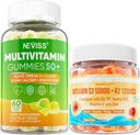 NECISS Bundle - Women&Men 50+ Multivitamin 1 Pack + D3 5000IU K2 120mcg