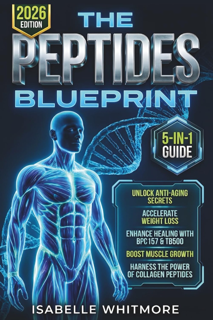The Peptides Blueprint: Your 5-in-1 Optimization Manual: Unlock Anti-Aging Secrets, Accelerate Weight Loss, Enhance Healing with BPC 157 &TB500, Boost Muscle Growth, and Harness the Power of Collagen