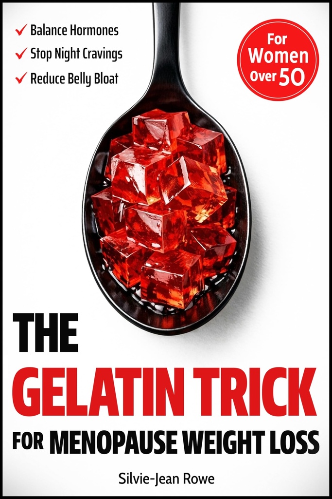 The Gelatin Trick for Menopause Weight Loss: A Simple Daily Reset to Balance Hormones, End Night Cravings, and Reduce Belly Bloat for Women Over 50