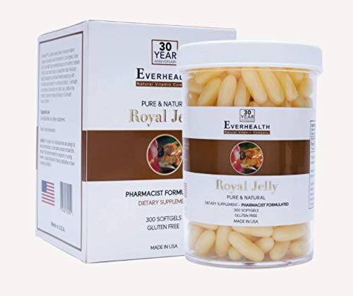 EVERHEALTH Royal Jelly 1000mg 300 Κάψουλες Συμπλήρωμα διατροφής