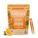 Ultima Replenisher Daily Electrolyte Powder Drink Mix –Sugar Free – Orange, 20 Stickpacks – Hydration Packets with 6 Key Electrolytes and Trace Minerals – Keto Friendly, Vegan, Non-GMO