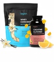 LEGION Performance Support Stack – Creatine Monohydrate Gummies (Lemon Drop, 30 Servings) + Whey Protein Powder (Vanilla, 30 Servings)