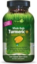 Irwin Naturals Whole-Body Turmeric + Curcumin C3 Complex - 120 Liquid Soft-Gels - with Boswellia, Maritime Pine Bark, MSM & Rose Hip