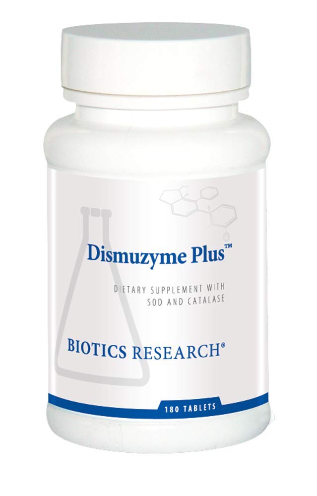 Biotics Research Dismuzyme Plus Υψηλή Αντιοξειδωτική Δραστηριότητα, Υποστηρίζει το ανοσοποιητικό σύστημα, την άνεση και το κοινό Flexion, 180 δισκία