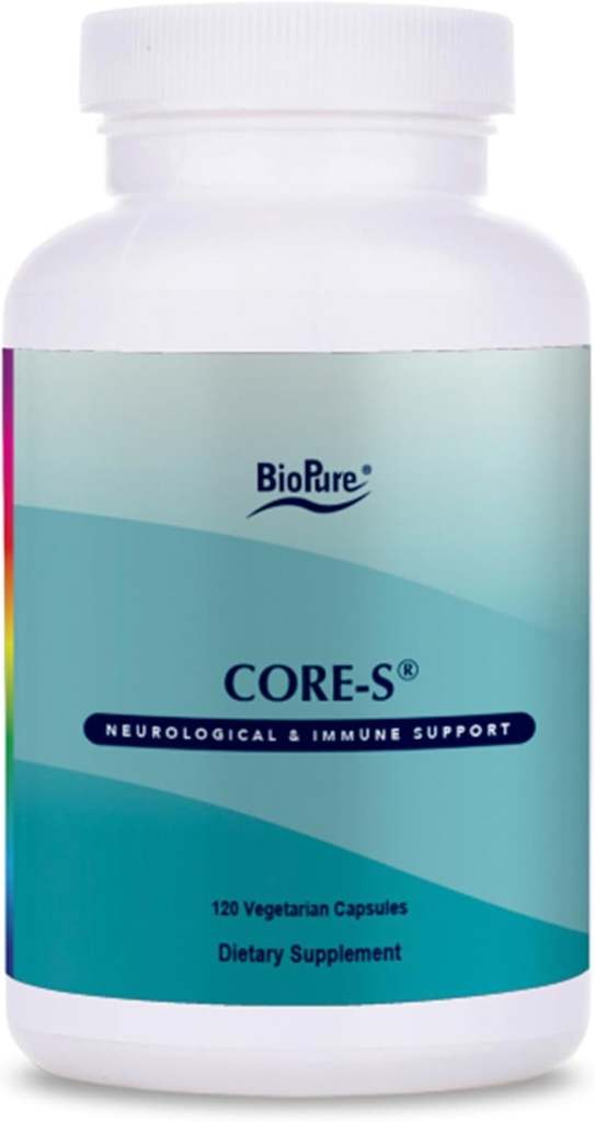 BioPure Core-S Mineral Supplement – Εξαιρετικά Βιοδιαθέσιμα Ορυκτά, Βιταμίνες, Αμινοξέα, & Βότανα για την υποστήριξη της διατροφής Συντήρηση, Βελτιστοποίηση Μεταβολισμού, και την προώθηση της συνολικής ευεξίας – 120 κάψουλες